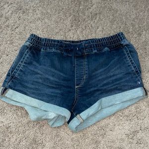 Joe’s denim look shorts